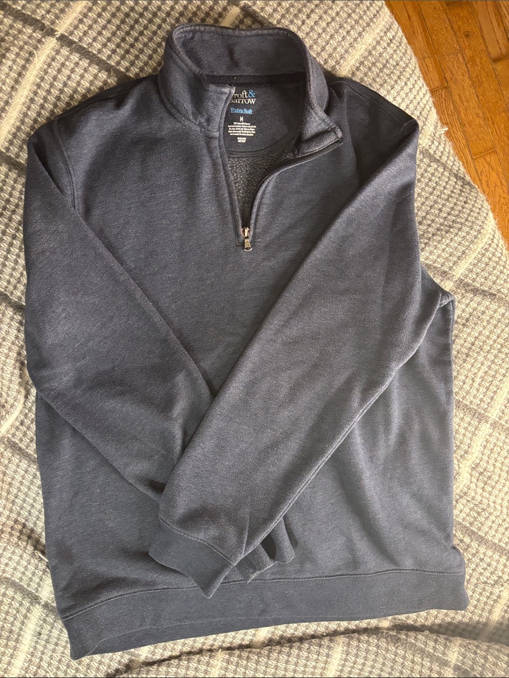 Croft & Barrow Men's Quarter-Zip Pullover Sweater